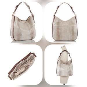 SOLD...Brahmin Eva Caracara hobo bag